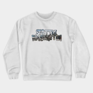 Seattle, Washington (Seattle) Crewneck Sweatshirt